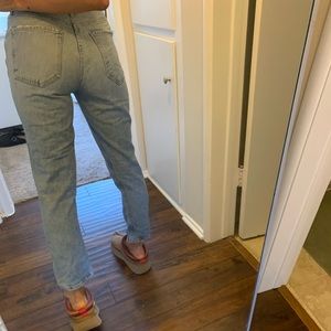 Agolde straight leg denim